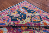 Kazak Hand Knotted Wool Rug - 8' 11" X 12' 1" - Golden Nile
