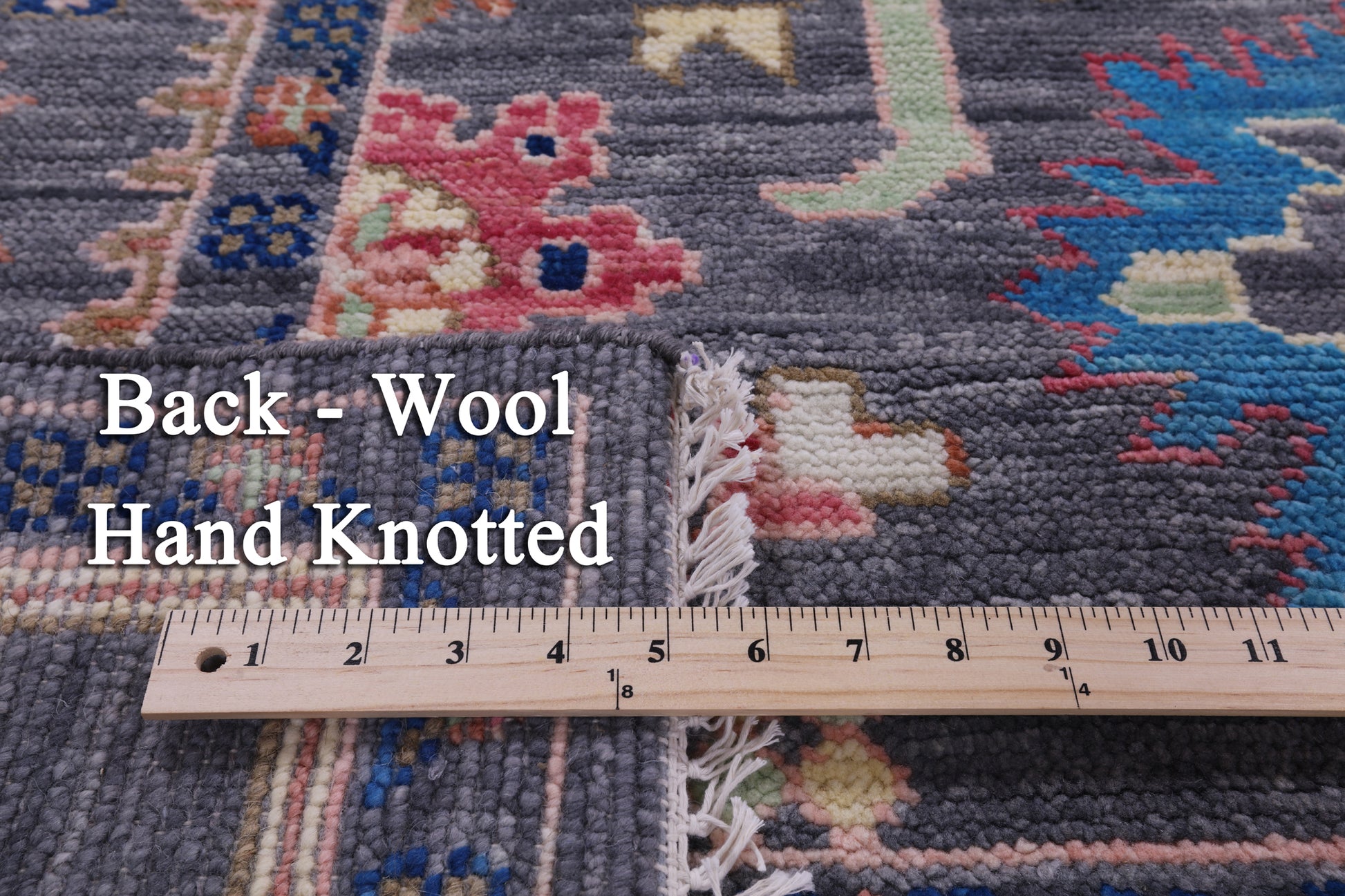 Grey Turkish Oushak Hand Knotted Wool Rug - 8' 3" X 10' 3" - Golden Nile