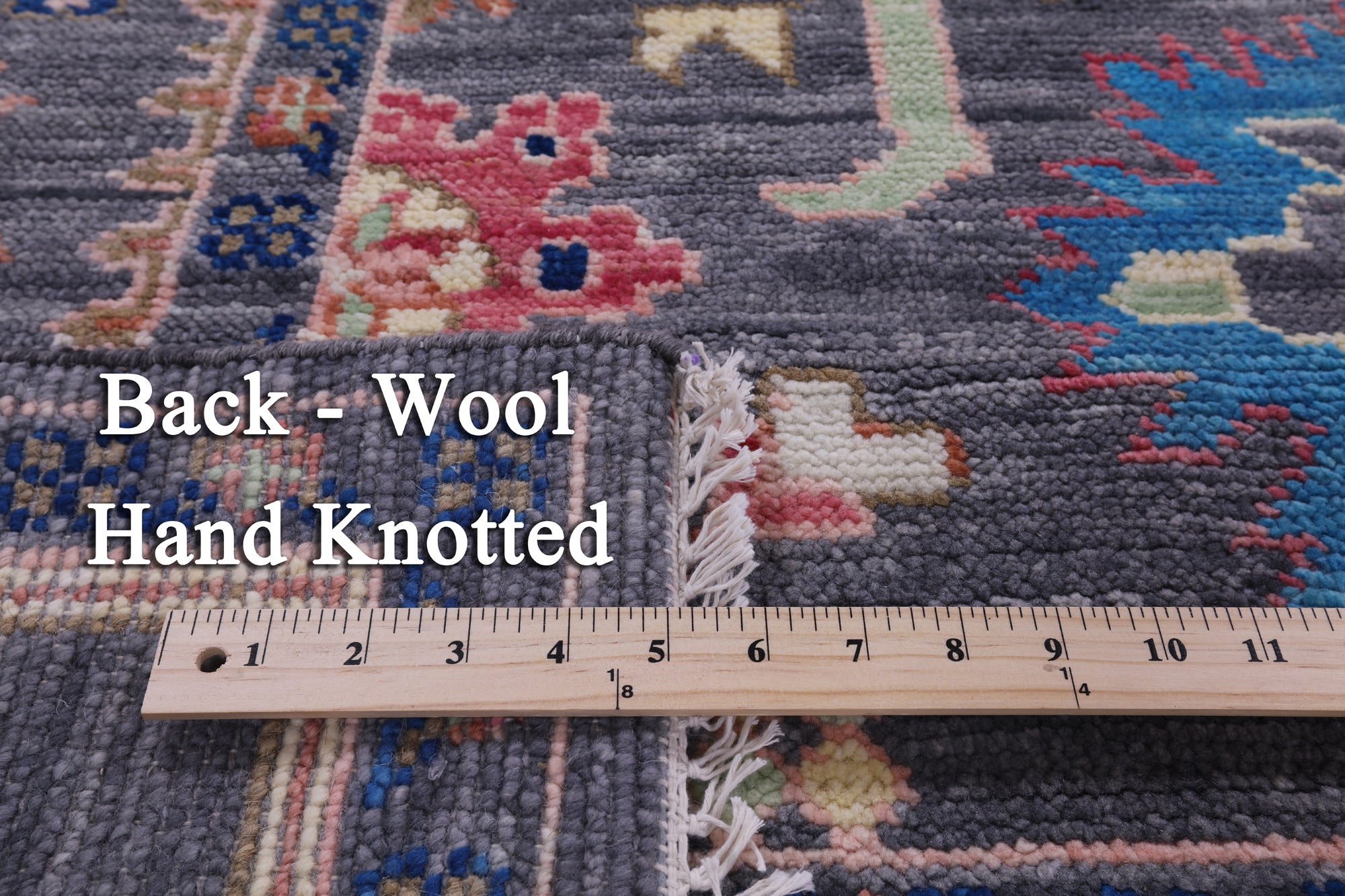Grey Turkish Oushak Hand Knotted Wool Rug - 8' 3" X 10' 3" - Golden Nile