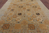 Peshawar Hand Knotted Wool Oriental Area Rug - 9' 8" X 14' 3" - Golden Nile