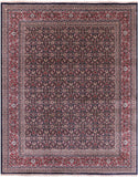 Persian Hill Herati Hand Knotted Wool Rug - 8' 0" X 10' 1" - Golden Nile