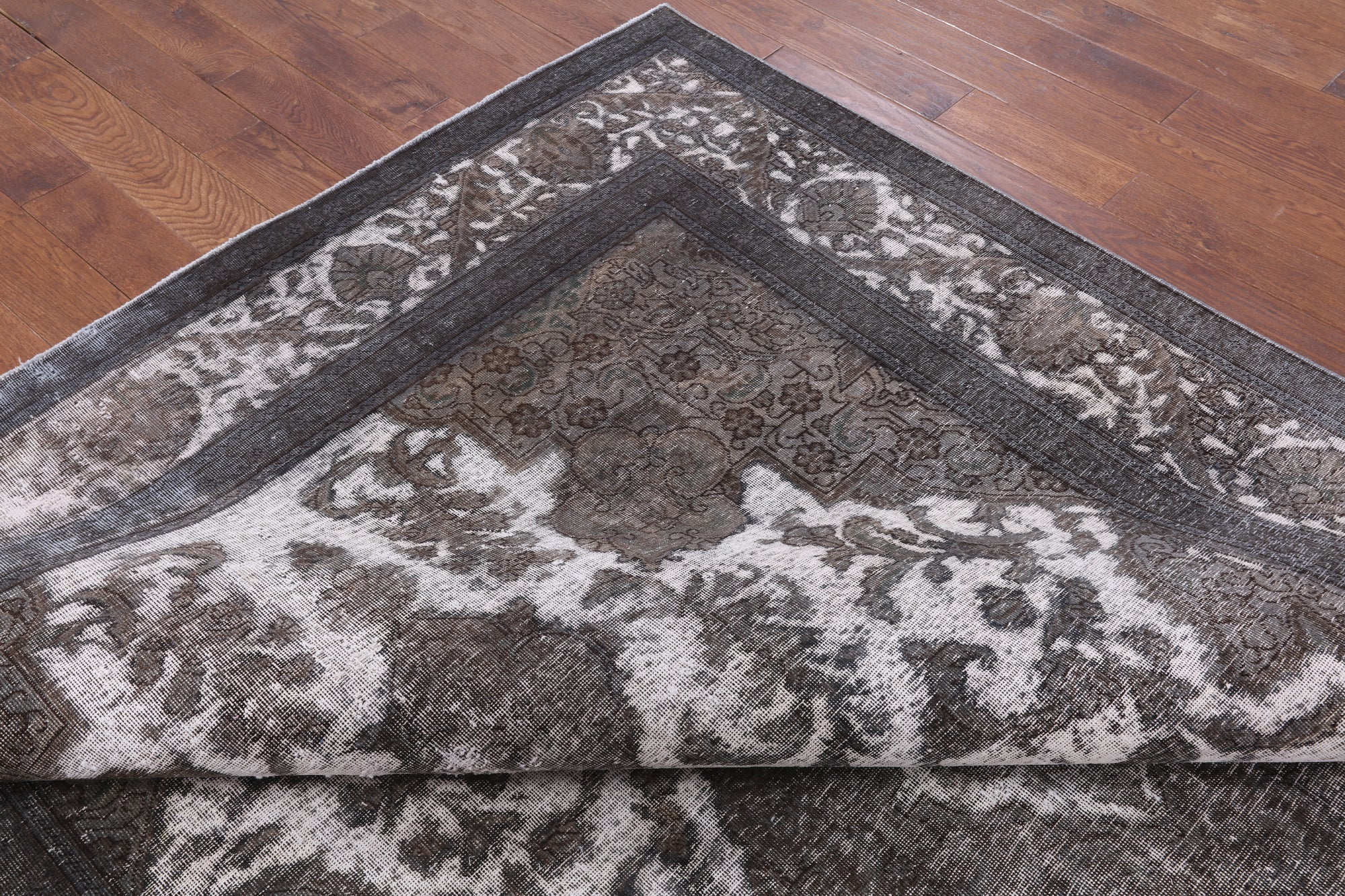 Persian Overdyed Handmade Area Rug - 8' 1" X 11' 8" - Golden Nile