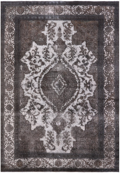 Persian Overdyed Handmade Area Rug - 8' 1" X 11' 8" - Golden Nile