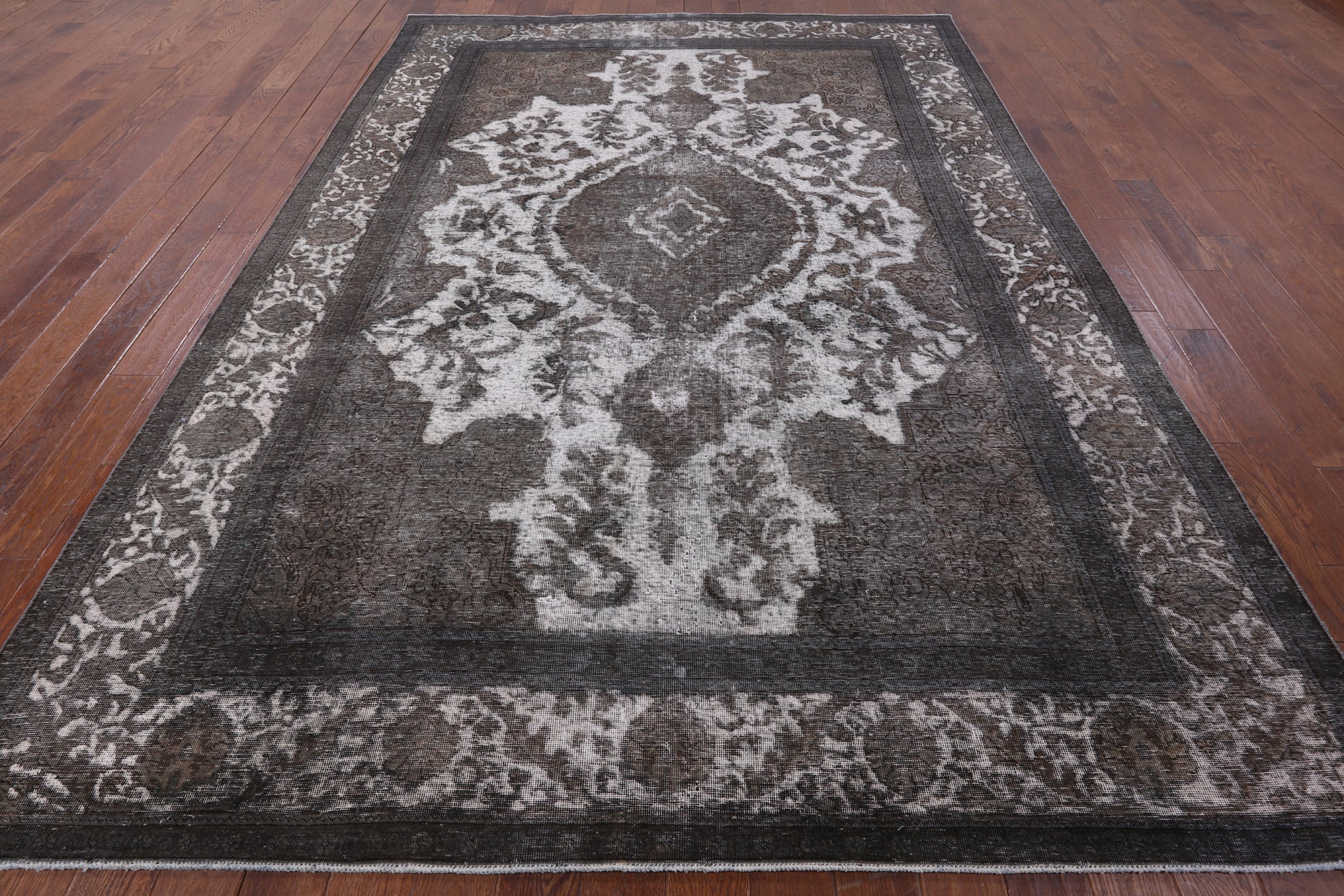 Persian Overdyed Handmade Area Rug - 8' 1" X 11' 8" - Golden Nile