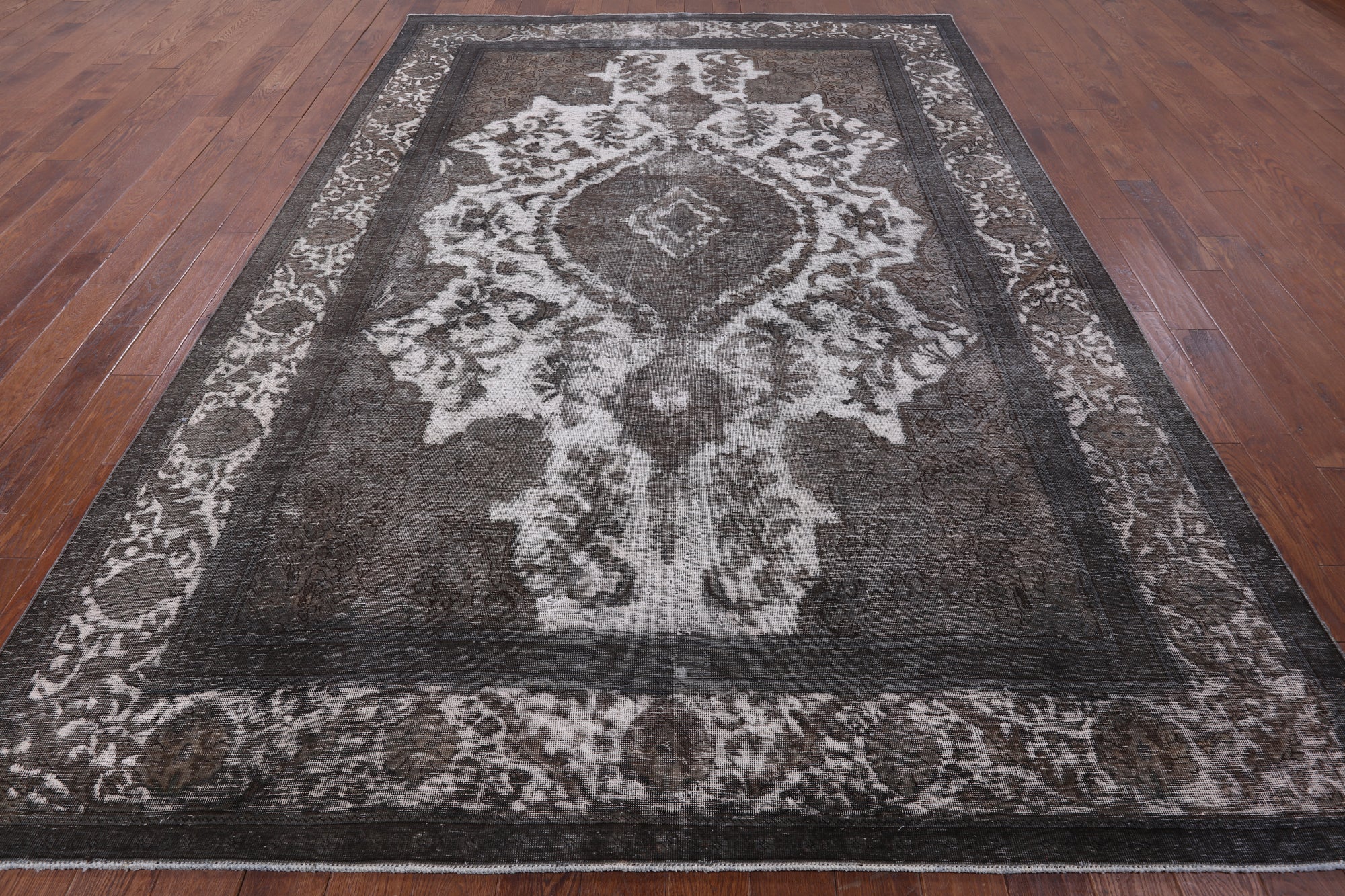 Persian Overdyed Handmade Area Rug - 8' 1" X 11' 8" - Golden Nile