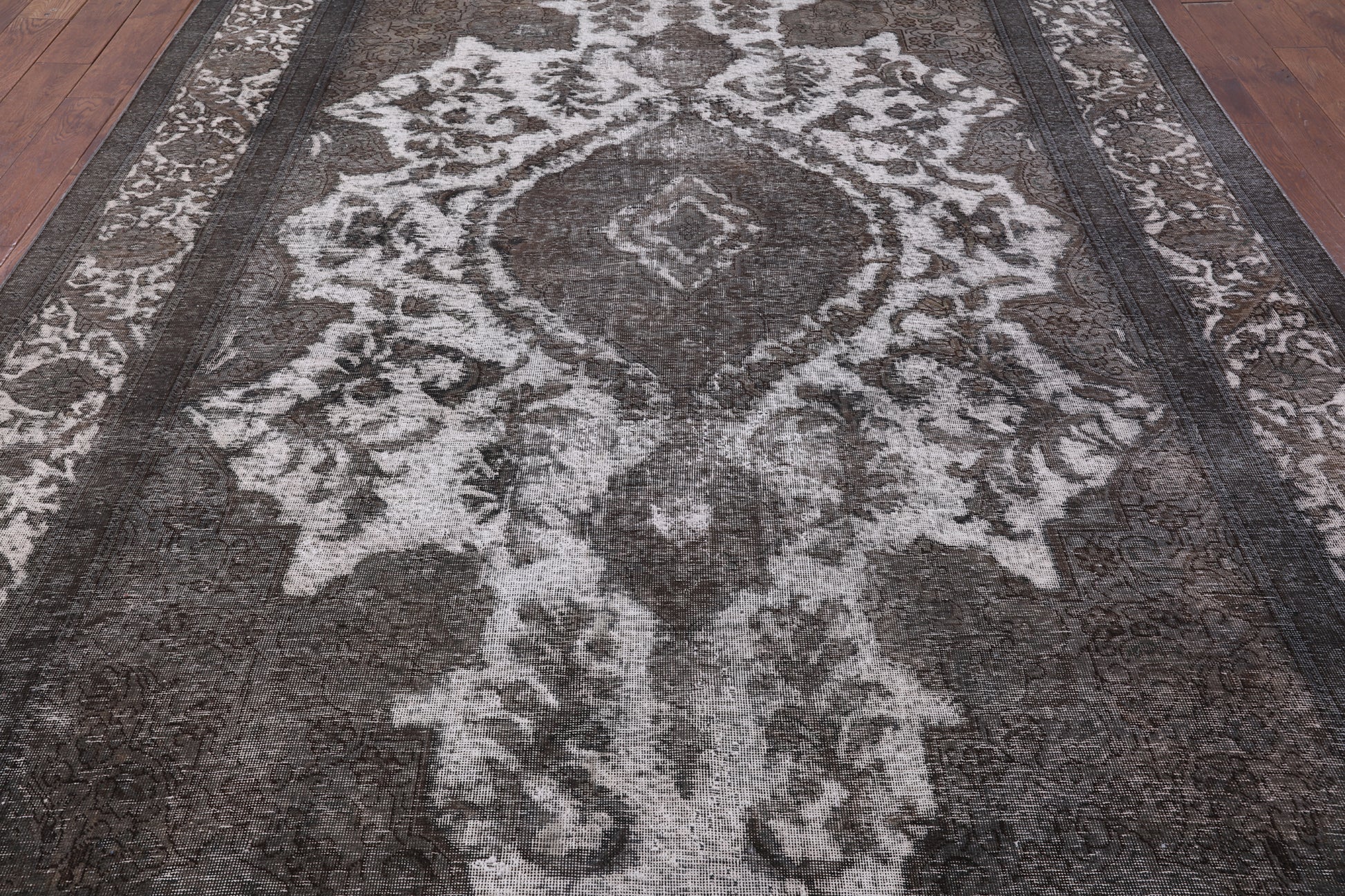 Persian Overdyed Handmade Area Rug - 8' 1" X 11' 8" - Golden Nile