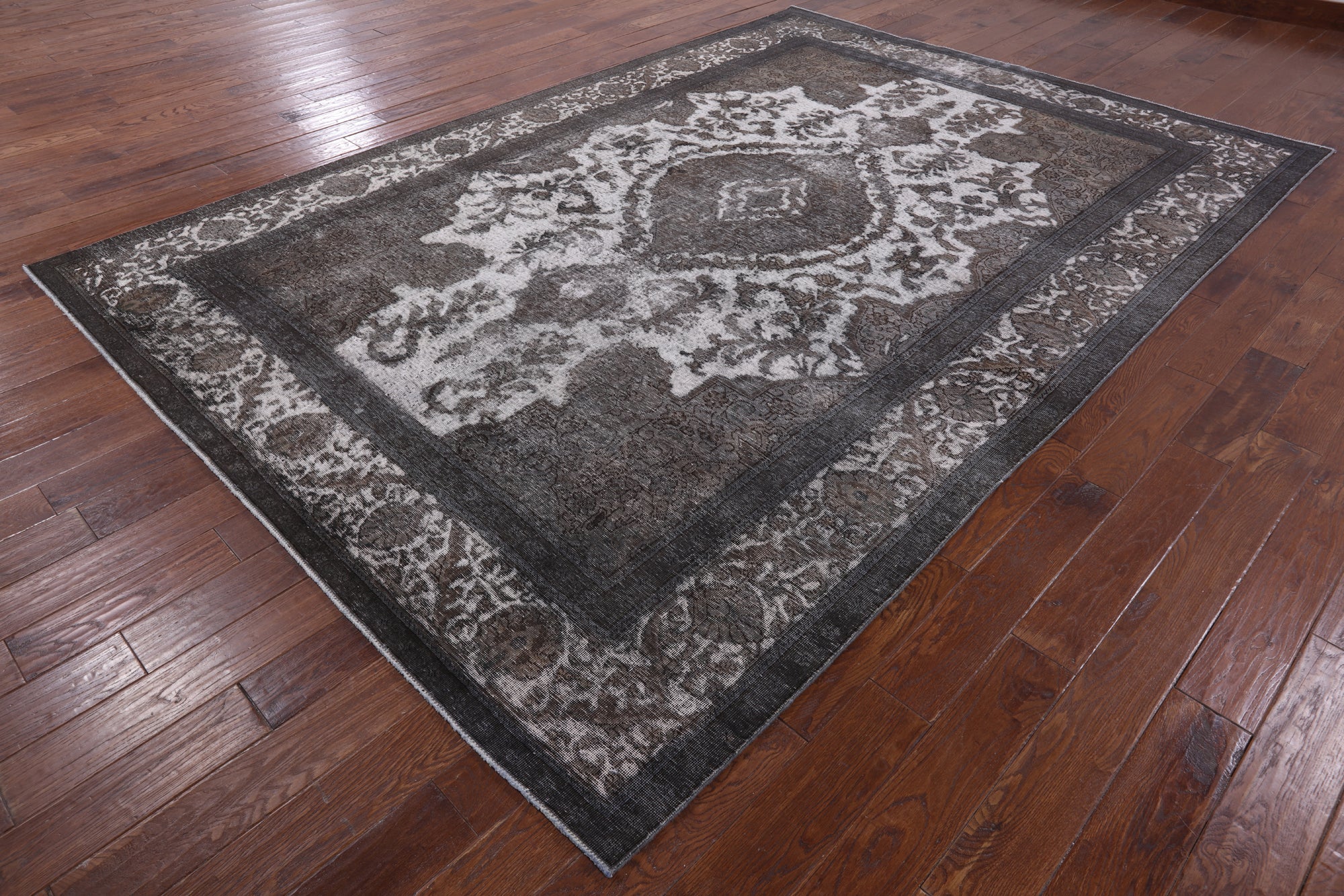 Persian Overdyed Handmade Area Rug - 8' 1" X 11' 8" - Golden Nile