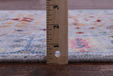 Turkish Oushak Hand Knotted Wool Runner Rug - 2' 7" X 12' 2" - Golden Nile