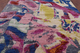 Abstract Contemporary Hand Knotted Wool Rug - 9' 1" X 12' 2" - Golden Nile