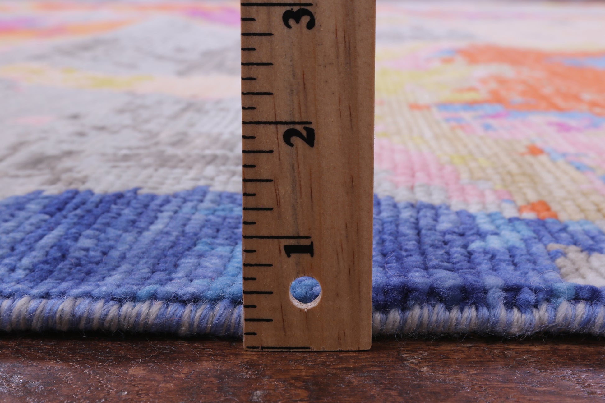 Abstract Contemporary Hand Knotted Wool Rug - 9' 1" X 12' 0" - Golden Nile