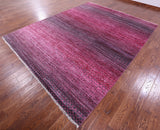 Savannah Grass Hand Knotted Wool & Silk Rug - 9' 1" X 11' 8" - Golden Nile