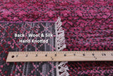 Savannah Grass Hand Knotted Wool & Silk Rug - 9' 1" X 11' 8" - Golden Nile
