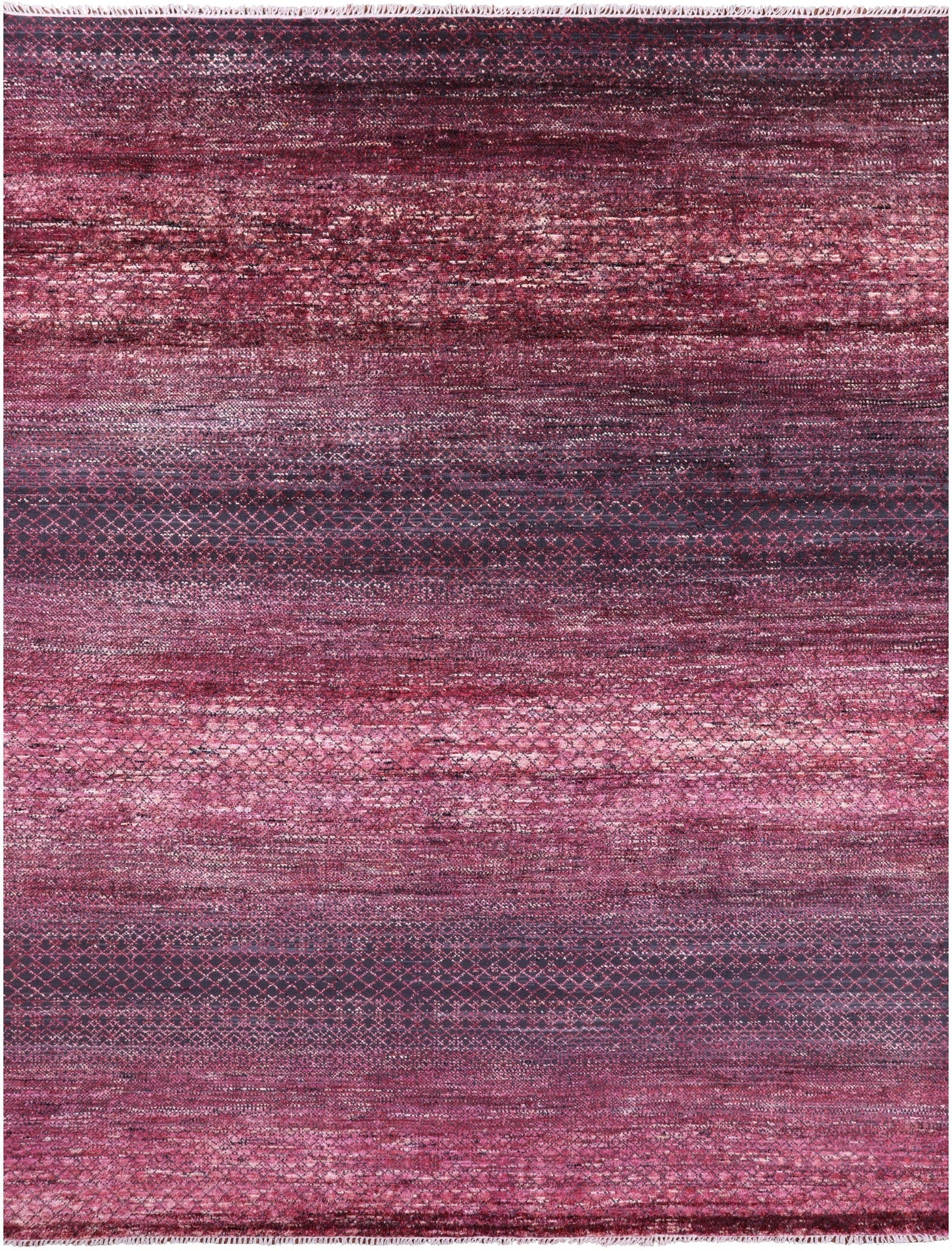 Savannah Grass Hand Knotted Wool & Silk Rug - 9' 2" X 11' 8" - Golden Nile
