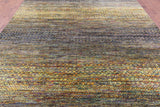 Savannah Grass Hand Knotted Wool Rug - 9' 1" X 12' 0" - Golden Nile