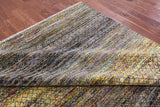 Savannah Grass Hand Knotted Wool Rug - 9' 1" X 12' 0" - Golden Nile