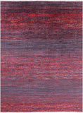 Savannah Grass Hand Knotted Wool & Silk Rug - 8' 11" X 11' 11" - Golden Nile
