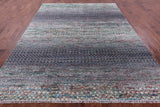 Savannah Grass Hand Knotted Wool & Silk Rug - 7' 11" X 10' 1" - Golden Nile