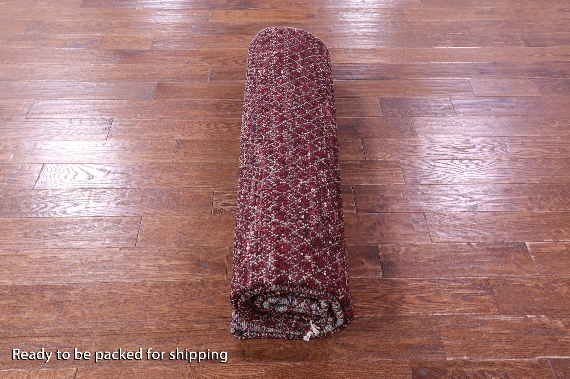 Savannah Grass Hand Knotted Wool & Silk Rug - 8' 1" X 9' 10" - Golden Nile