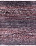 Savannah Grass Hand Knotted Wool & Silk Rug - 7' 11" X 9' 11" - Golden Nile