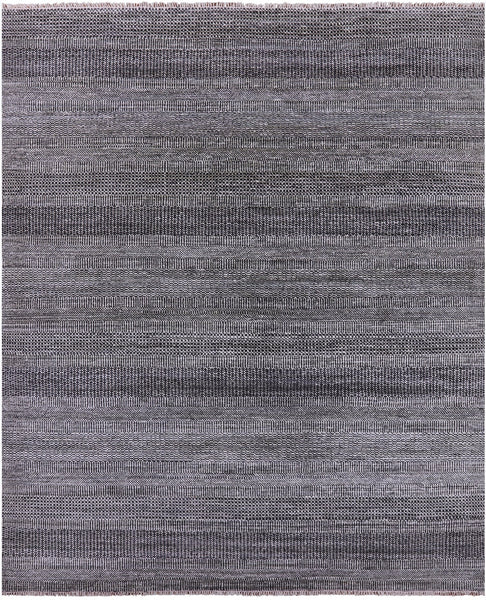 Savannah Grass Hand Knotted Wool & Silk Rug - 8' 0" X 9' 9" - Golden Nile