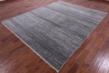 Savannah Grass Hand Knotted Wool & Silk Rug - 8' 0" X 9' 9" - Golden Nile