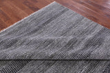 Savannah Grass Hand Knotted Wool & Silk Rug - 8' 0" X 9' 9" - Golden Nile