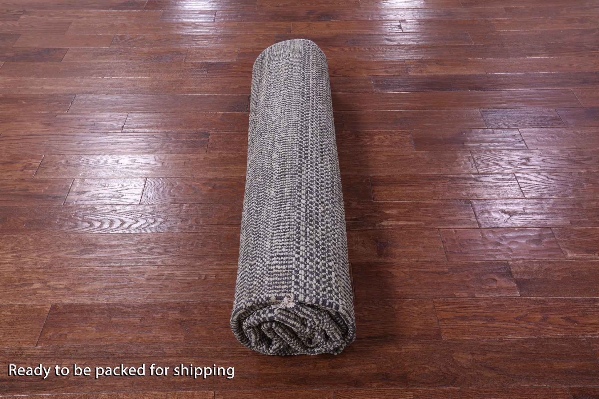 Savannah Grass Hand Knotted Wool & Silk Rug - 8' 0" X 9' 9" - Golden Nile