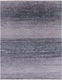 Savannah Grass Hand Knotted Wool & Silk Rug - 8' 1" X 10' 0" - Golden Nile