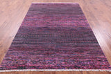 Savannah Grass Handmade Wool & Silk Rug - 6' 2" X 9' 0" - Golden Nile