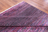 Savannah Grass Handmade Wool & Silk Rug - 6' 2" X 9' 0" - Golden Nile