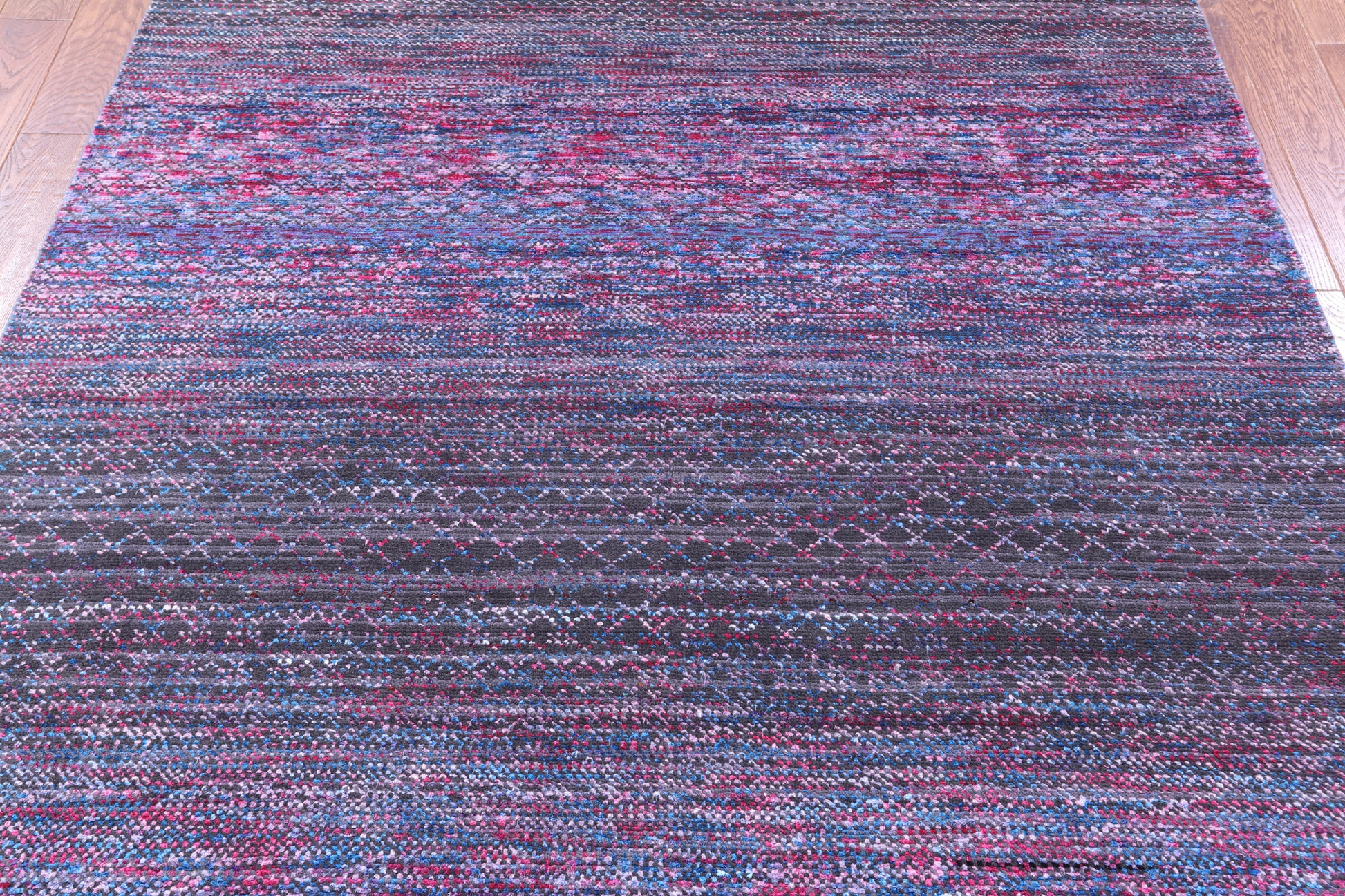 Savannah Grass Handmade Wool & Silk Rug - 6' 2" X 8' 10" - Golden Nile