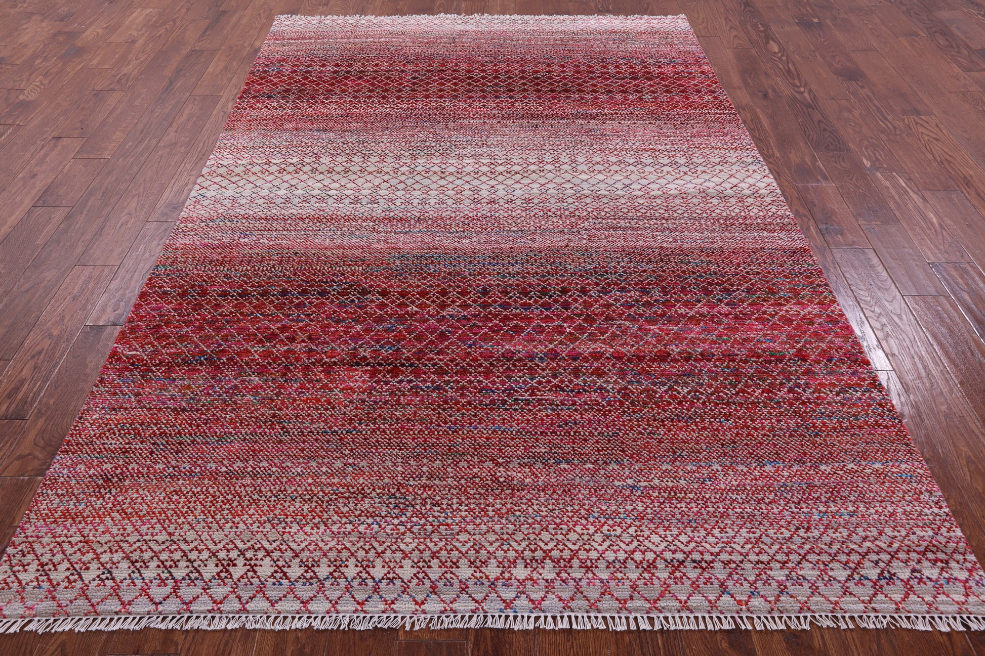 Savannah Grass Hand Knotted Wool & Silk Rug - 6' 2" X 9' 2" - Golden Nile