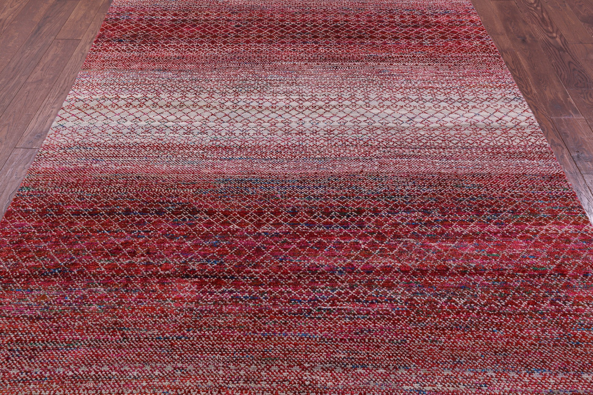 Savannah Grass Hand Knotted Wool & Silk Rug - 6' 2" X 9' 2" - Golden Nile