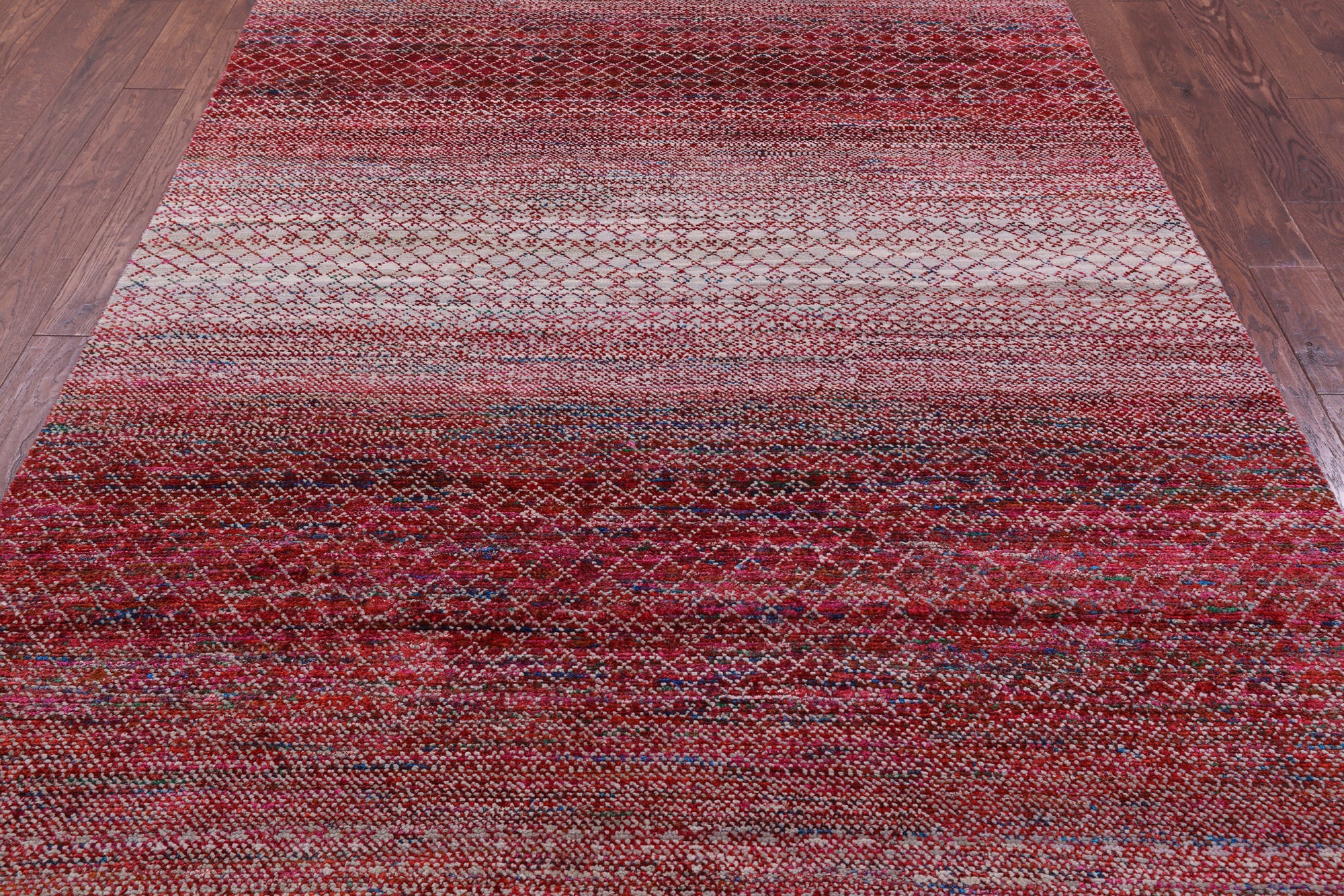 Savannah Grass Hand Knotted Wool & Silk Rug - 6' 2" X 9' 2" - Golden Nile