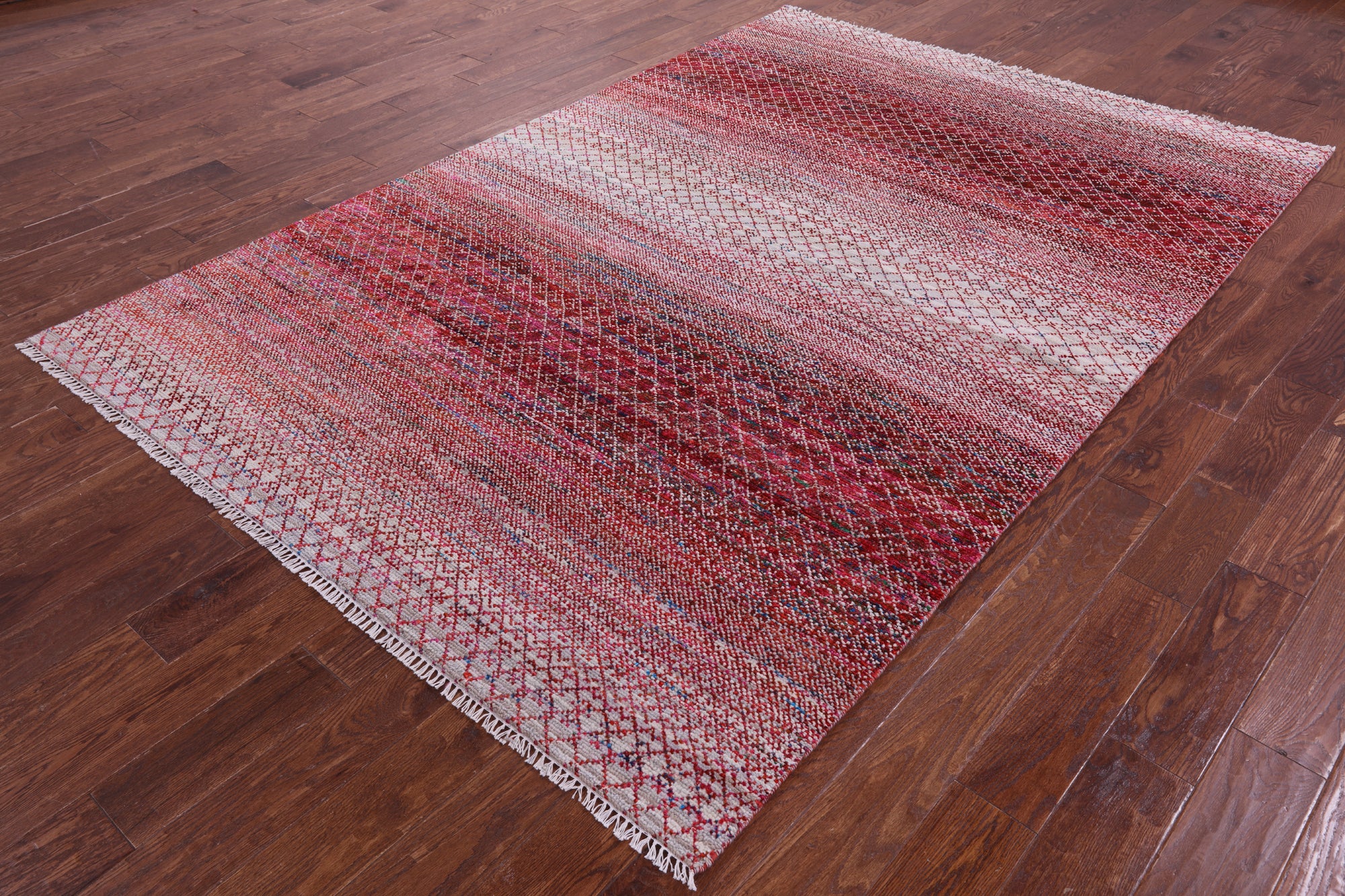 Savannah Grass Hand Knotted Wool & Silk Rug - 6' 2" X 9' 2" - Golden Nile