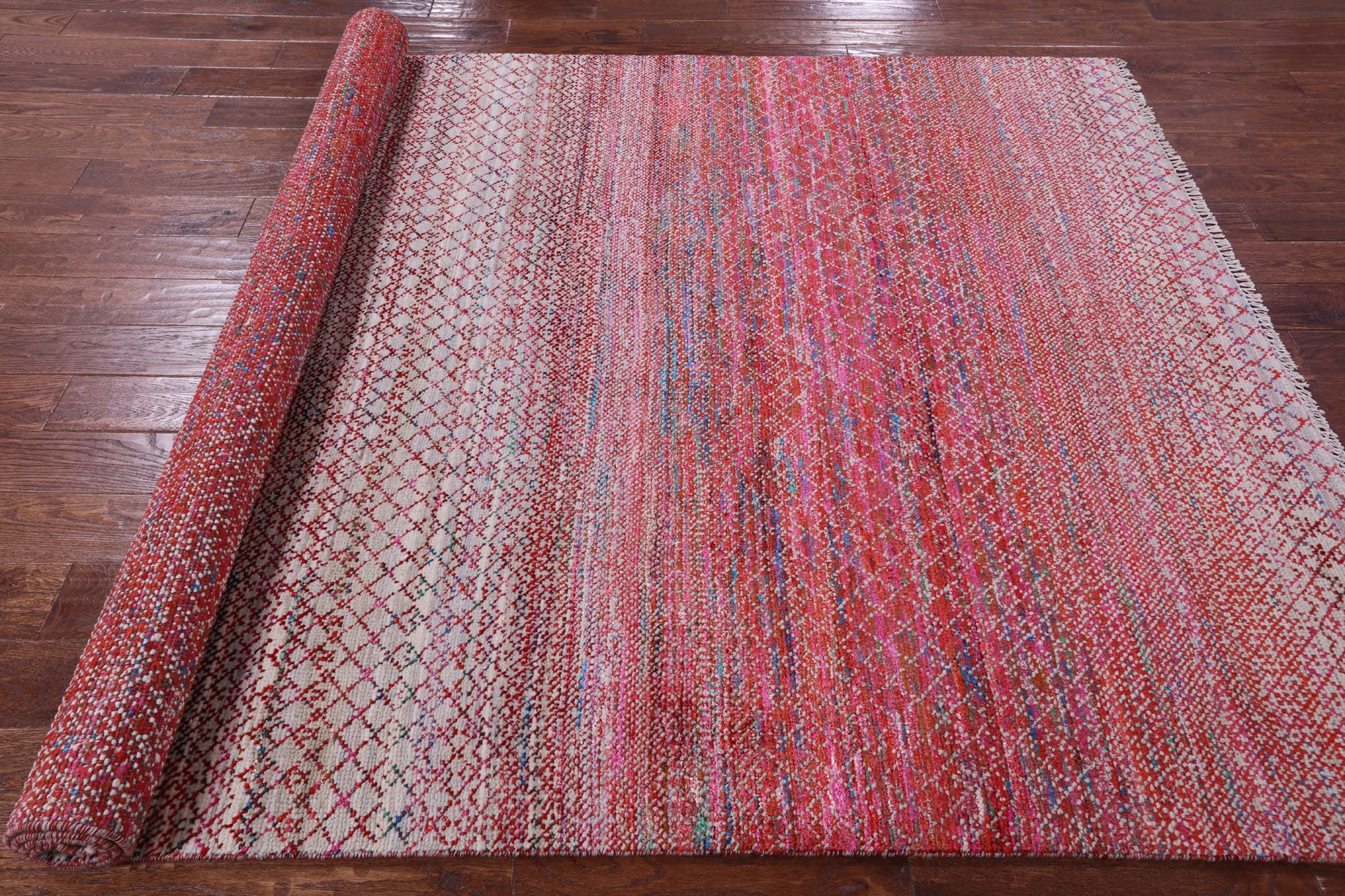 Savannah Grass Hand Knotted Wool & Silk Rug - 6' 2" X 9' 2" - Golden Nile