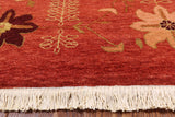 All Over Peshawar Handmade Wool Area Rug - 12' 0" X 18' 2" - Golden Nile