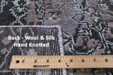 Silk With Oxidized Wool Handmade Area Rug - 5' 5" X 8' 1" - Golden Nile