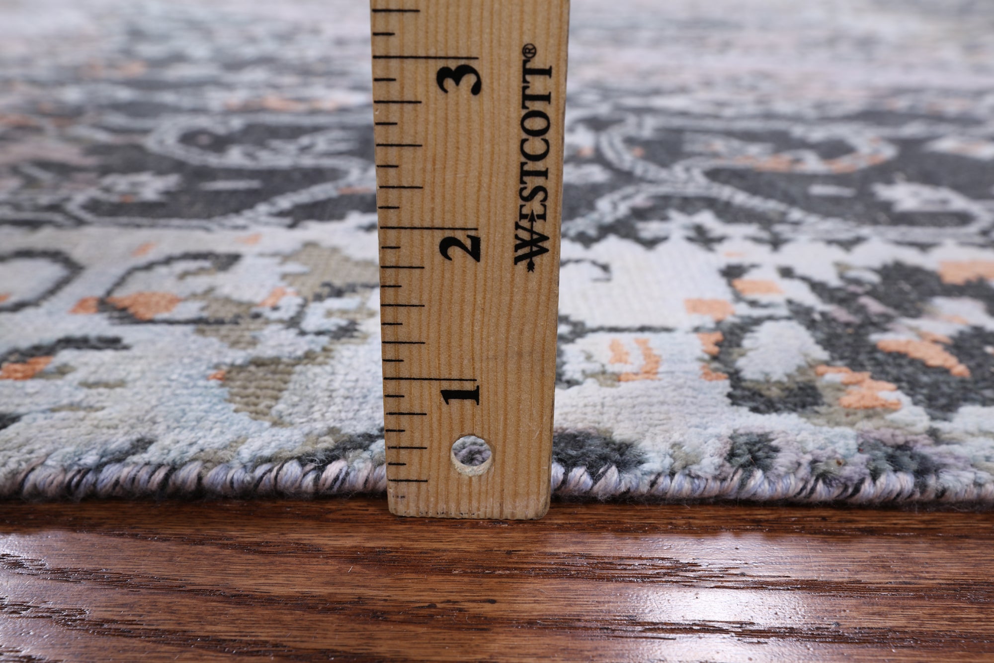 Silk With Oxidized Wool Handmade Area Rug - 5' 5" X 8' 1" - Golden Nile