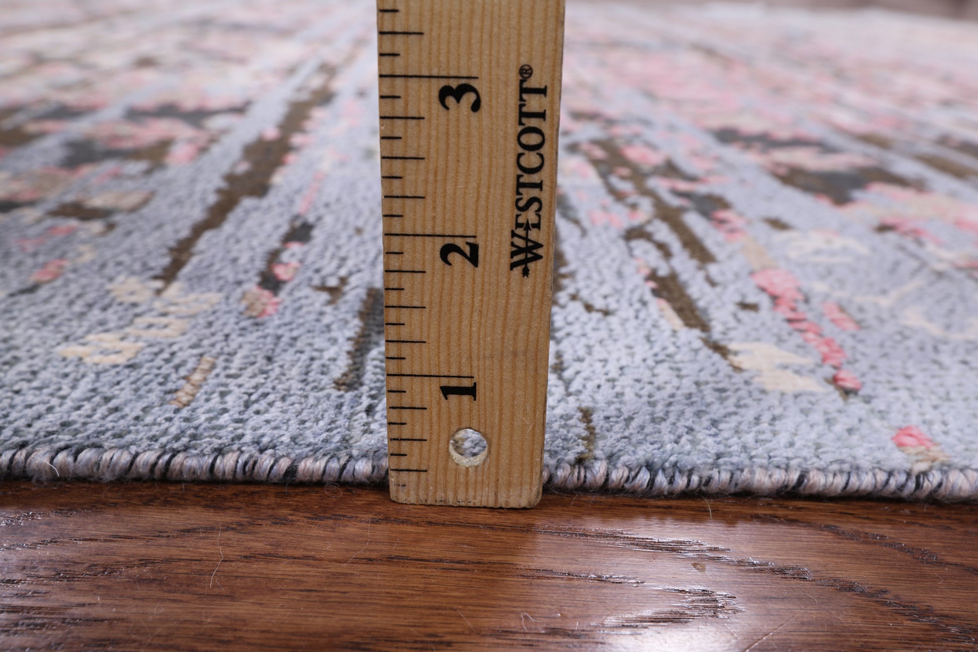 Silk With Oxidized Wool Hand Knotted Area Rug - 5' 11" X 8' 10" - Golden Nile