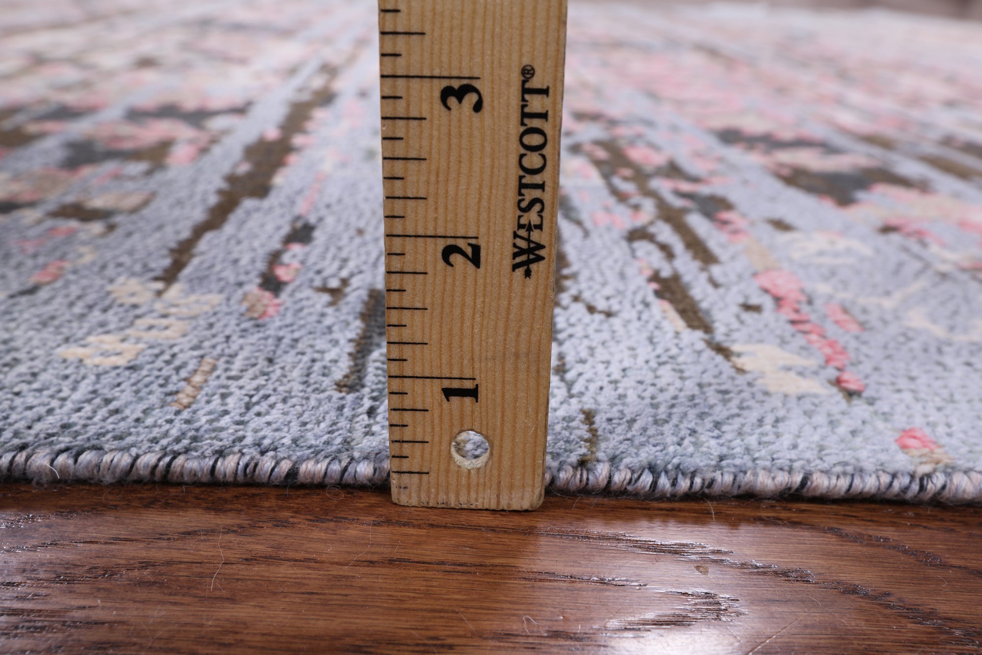 Silk With Oxidized Wool Hand Knotted Area Rug - 5' 11" X 8' 10" - Golden Nile