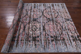 Silk With Oxidized Wool Hand Knotted Area Rug - 5' 11" X 8' 10" - Golden Nile