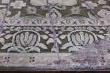 Silk With Oxidized Wool Handmade Area Rug - 5' 0" X 8' 2" - Golden Nile