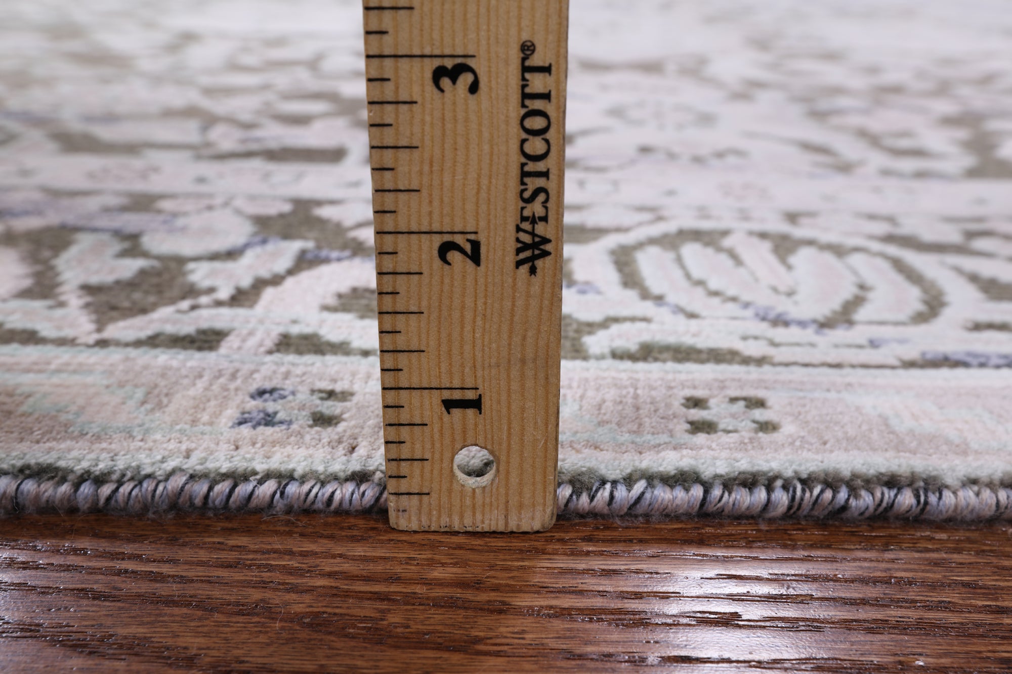 Silk With Oxidized Wool Handmade Area Rug - 5' 0" X 8' 2" - Golden Nile