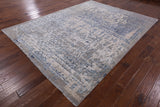 Silk With Oxidized Wool Hand Knotted Area Rug - 8' 1" X 10' 7" - Golden Nile