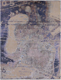 Silk With Oxidized Wool Handmade Area Rug - 7' 10" X 10' 5" - Golden Nile