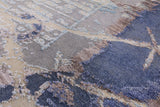 Silk With Oxidized Wool Handmade Area Rug - 7' 10" X 10' 5" - Golden Nile