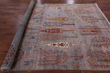 Tribal Gabbeh Hand Knotted Wool Area Rug - 6' 11" X 9' 10" - Golden Nile