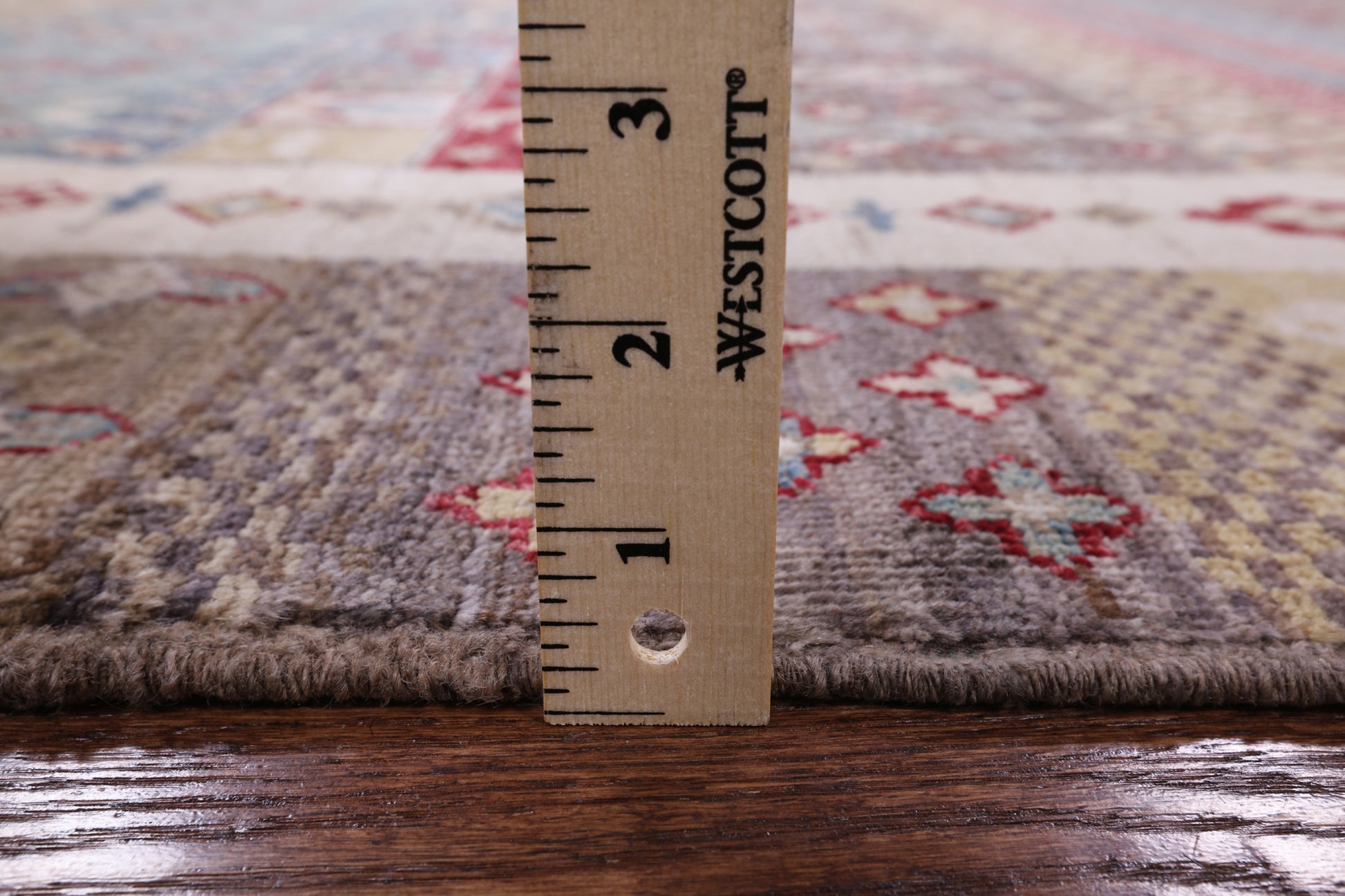 Tribal Persian Gabbeh Hand Knotted Wool Area Rug - 6' 8" X 8' 6" - Golden Nile