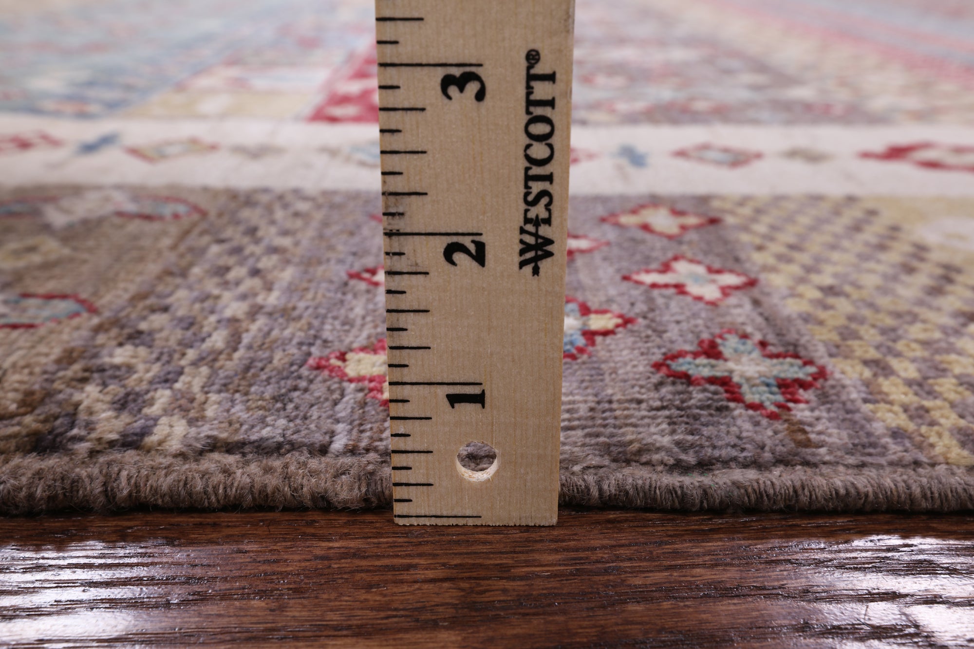 Tribal Persian Gabbeh Hand Knotted Wool Area Rug - 6' 8" X 8' 6" - Golden Nile